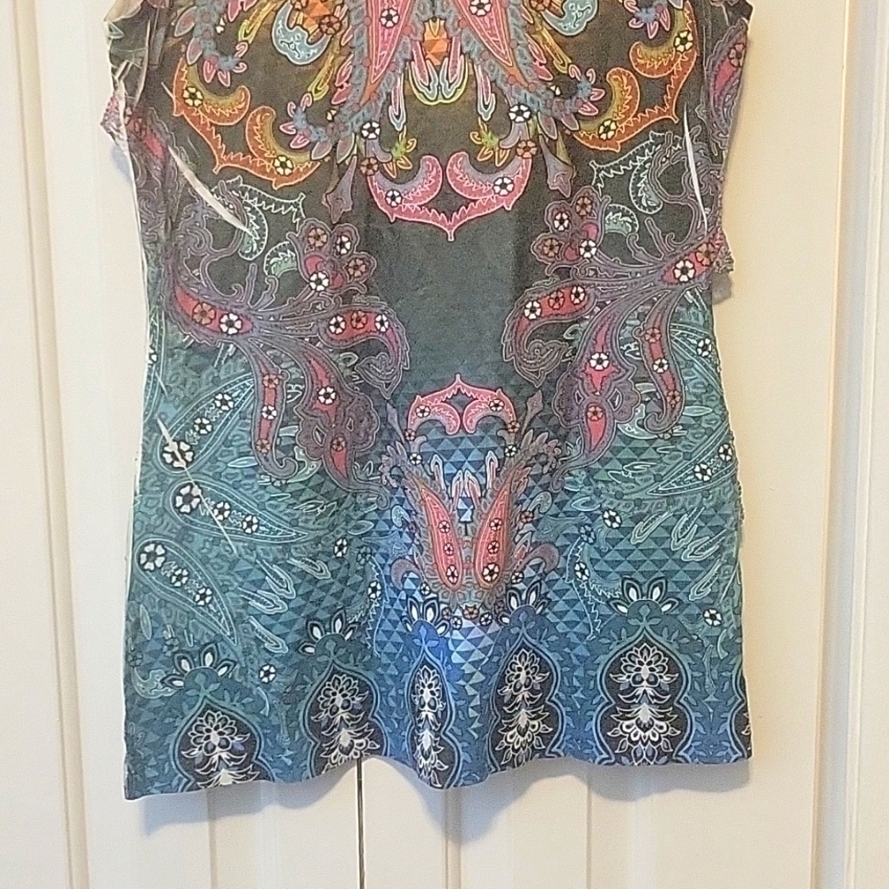 JTB Ruffled Layered Small Tank Top - Picture 7 of 7